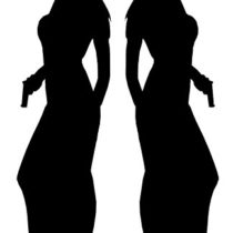 Star Cutouts Cut Out of A Secret Agent Girl (Pack of 2)