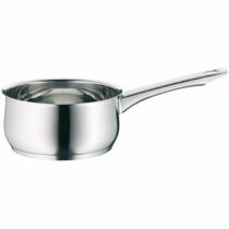 WMF Saucepan Ø 16 cm Approx. 1.5L Diadem Plus Pouring Rim Glass Lid Cromargan® Stainless Steel Polished Suitable for Induction Hobs Dishwasher-Safe