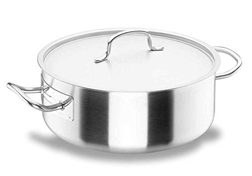 Lacor-50028-CASSEROLE 28 CMS, Silver