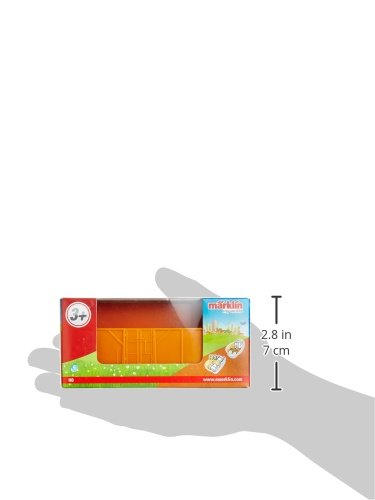 Märklin 44103 Open Freight Carrier Magnetic Couplings, Orange - Image 4