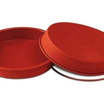 Silikomart 20.118.00.0060 Silicone Mould, Round, 180, Terracotta