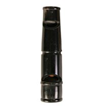 Buffalo horn whistle, 6 cm. Two-tone: whistle and trill tone (ideal for training and hunting)
