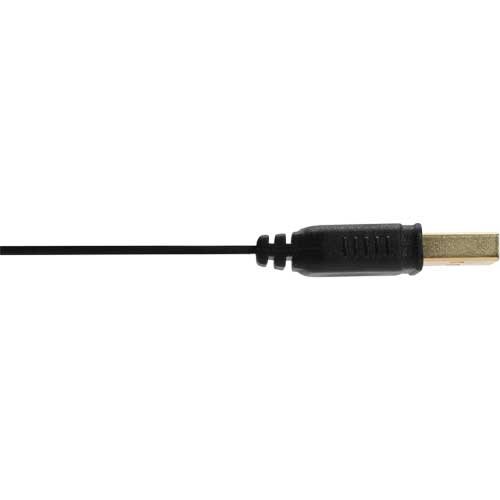 InLine 31850F USB A Male to Mini Male Mini-USB 2.0 Ribbon Cable 5 m 1 Stck, black, 1 Stück - Image 3