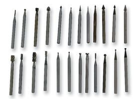 Best Price Square DRILL SET, CARVING/MILLING 24PC RC9004 By ROTACRAFT