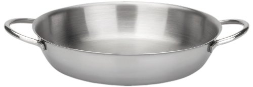 IBILI Prisma Small Pan, 18 cm, Stainless Steel, Suitable for Induction Hobs for Single Servings, Silver, 18 x 18 x 6 cm