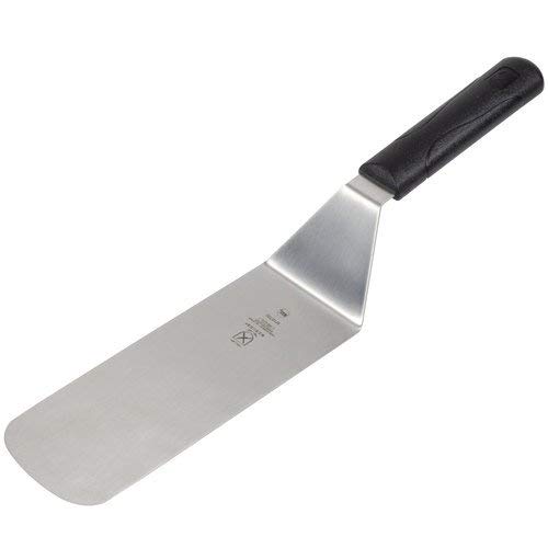Mercer Culinary M18700 Millennia 8 x 3-Inch Turner, Stainless Steel, Black, 38x10x3 cm - Image 3