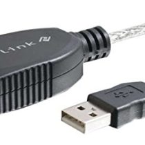 C2G 12M Active-USB 2.0 A Male to USB 2.0 A Female Black Active USB Extension Cable, Long Distance USB Extension Lead