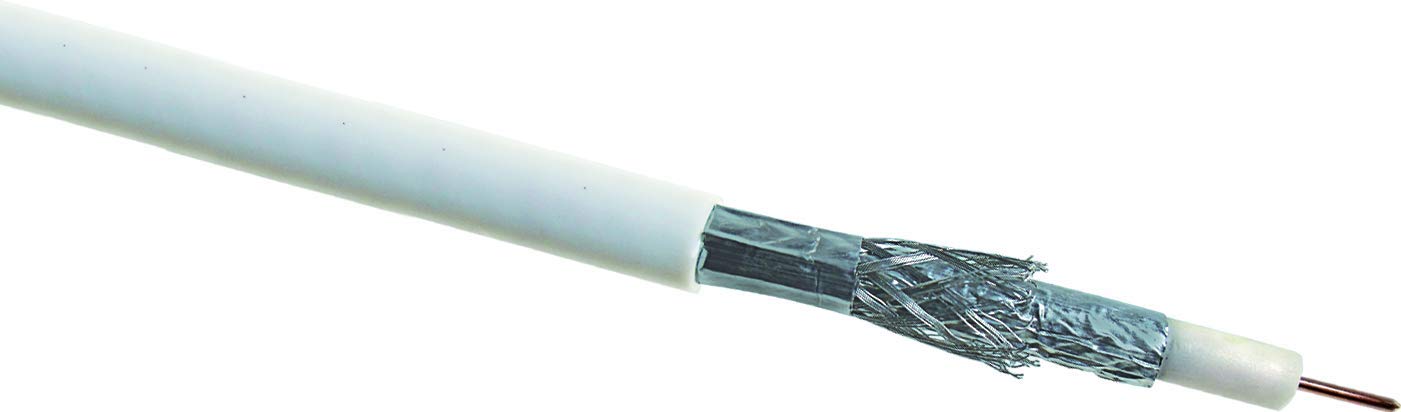 Schwaiger KOX830 012 Satellite Coaxial Cable White, 30 m - Image 2