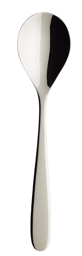 Villeroy and Boch 250 mm 2-Piece Cutlery Daily Line Salad Servers, Grey, 250mm