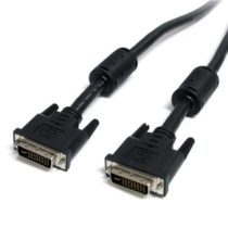 StarTech Dual Link DVI-I Cable - 6 ft - Digital and Analog - Male to Male Cable - Computer Monitor Cable - DVI Cord - DVI to DVI Cable (DVIIDMM6)