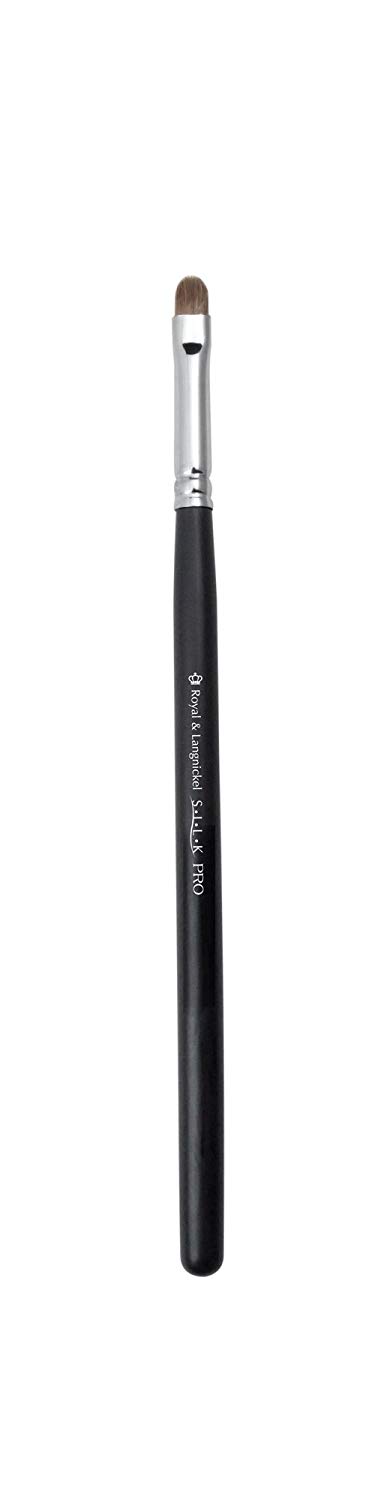 Royal & Langnickel Silk Pro Adding a Highlight in the Inside Corners of the Eye Detailer Brush, Black
