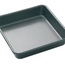 MasterClass Square Baking Tin/Small Roasting Pan with PFOA Free Non Stick, Heavy Duty Carbon Steel, 23 x 23 cm