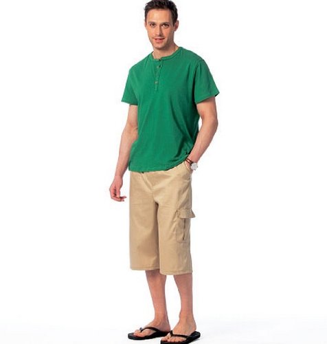 Mccall's Patterns Mccall's Pattern MC6973 XN Sizes Extra-Large 46 - 48/ XXL 50 - 52/ XXXL 54 - 56 Mens Tank Tops T-Shirts and Shorts - Image 2