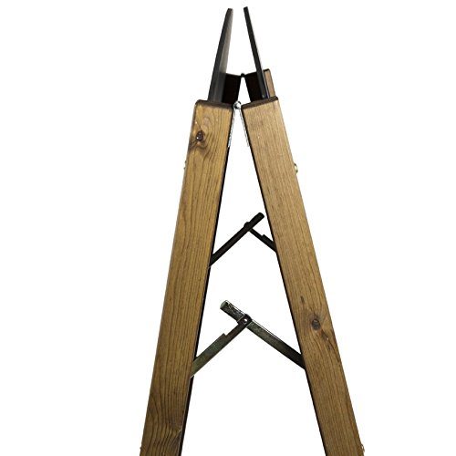 Chalkboards UK Blackboard, Wood, Black, 600 x 1000 mm BigaMart