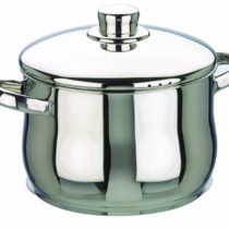 IBILI 662228 - Oslo Olla bombada con tapa Inox 28 cm
