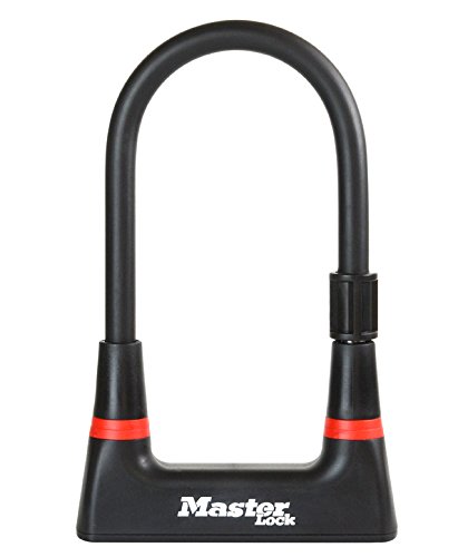 Master Lock Heavy Duty Bike D Lock, Key, Universal Mounting Bracket, Certified Bike Lock, Police Approved 8279EURDPRO - Image 2