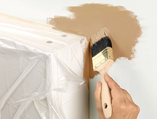 tesa cover with painter's tape ( 2 in 1 ), refill , 33m x 55cm ( size M ), Multi Coloured Mehrfarbig Mist Pacific Lagoon, 8 UK - Image 3