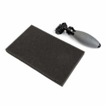 Sizzix Die Brush and Foam Pad 660513 for Wafer-Thin Dies, Multi-Colour Colour, One Size