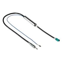 Hama 62296 Antenna Adaptor for Audi/Citroen/Seat/Skoda/VW Phantom Fakra to Female/Z-DIN Male, black, 7.09 in*90.94 in*36.22 in