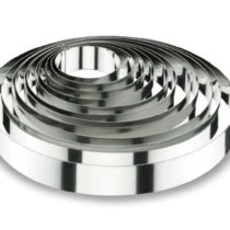 Lacor-68620-ROUND CAKE RING 20X6 CM. S/S. 18/10