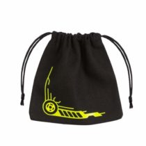 Q WORKSHOP Galactic black & yellow Dice Bag