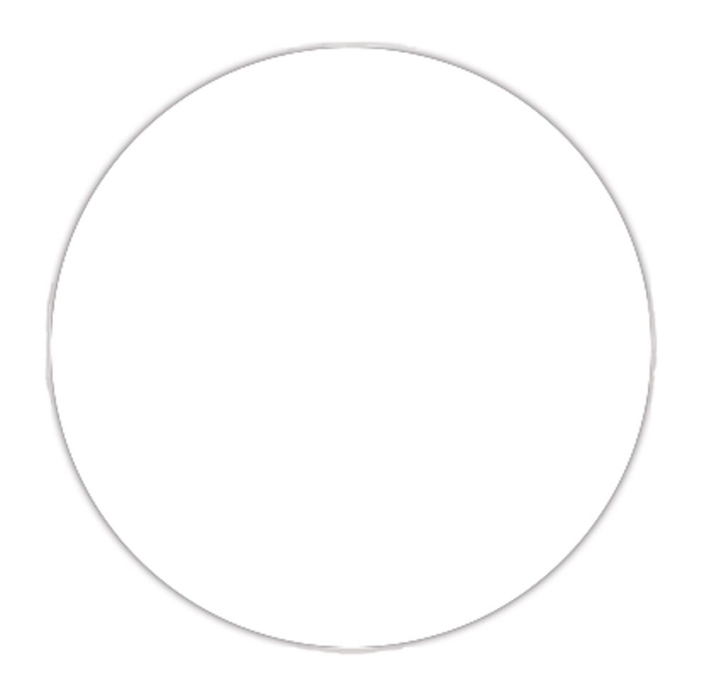 Ursus 3117500 Folding Sheets for Ice Crystal Coloured Drawing Paper 130 g/m² White Diameter 12 cm, Brilliant White, Durchmesser 12 cm - Image 2