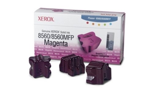 Xerox Phaser 8560/8560 MFP Magenta Solid Ink (3,400 Pages) - 108R00724, 3400 Pages