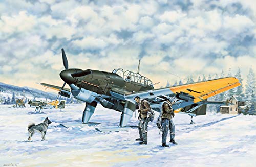 Trumpeter 1: 32 - Junkers Ju 87B-2/U4 Stuka with Skis, Various, Small - Image 2