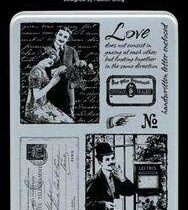 Darkroom Door Rubber Love Letters Vol 2 Stamp Set