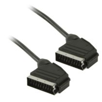 pro signal 3 m SCART to SCART Cable with 21 Pins Connected