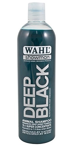 Wahl Deep Black Animal Shampoo 500ml, 15:1 Concentrate for Black White & Dark Coats - Image 4