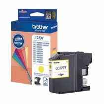 Brother LC-223Y Inkjet Cartridge, Yellow, Single Pack, High Yield, Includes 1 x Inkjet Cartridge, Brother Genuine Supplies