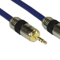 InLine Audio Jack Cable 5 m Quality 3.5 mm Male/Male Connectors/Gold-Plated Contacts/Double Shielded/5 M