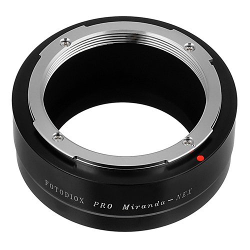 Fotodiox Pro Lens Mount Adapter Compatible with Miranda (MIR) Lenses to Sony E-Mount Cameras, Black - Image 2
