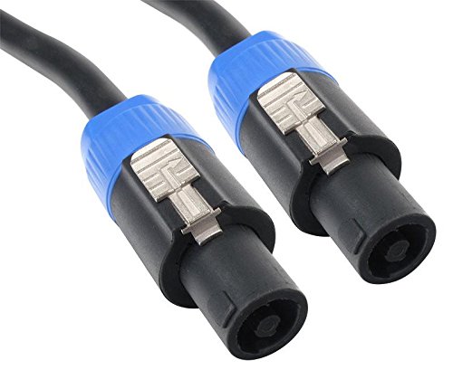 Cavi Altoparlante Speakon Pronomic 10m - Set 2 Pezzi, 4x2.5 Mm² Per Palco - Foto 4