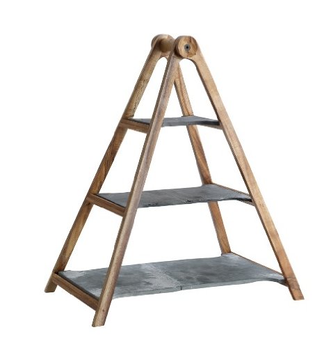 Villeroy & Boch - Artesano Original Etagere, Three-Tier Etagere Made of Natural Materials with Removable platters, Hand wash, 4 Part - Image 2