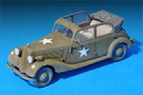 Miniart 1:35 Scale German Staff Car 170V Plastic Model Kit, Various, Small - Image 2