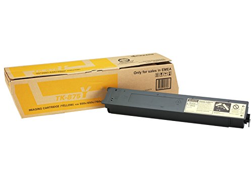 Kyocera Toner Cartridge TK-875 Y, YELLOW, 30.900 Pages Ultra High Capacity Genuine Premium Printer Toner, 1T05JNANL0