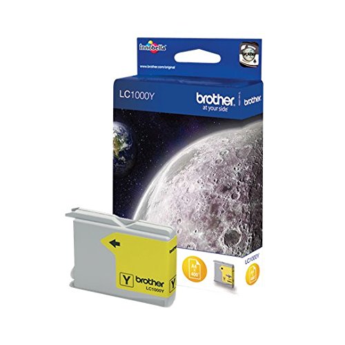 Brother LC1000Y, Yellow, original, ink cartridge, for Brother DCP-350, 353, 357, 560, 750, 770, MFC-3360, 465, 5460, 5860