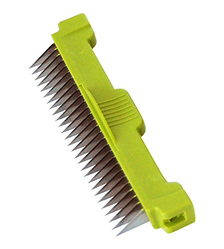 De Buyer Blade/Cutting Comb for Vegetable Slicer Mandoline Ultra Aniseed green, 16 x 8.51 x 2.0099999999999998 cm