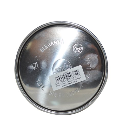 Emsa 502664 Eleganza dishwasher proof vacuum flask, 1.3 litres, stainless steel, Silver - Image 2