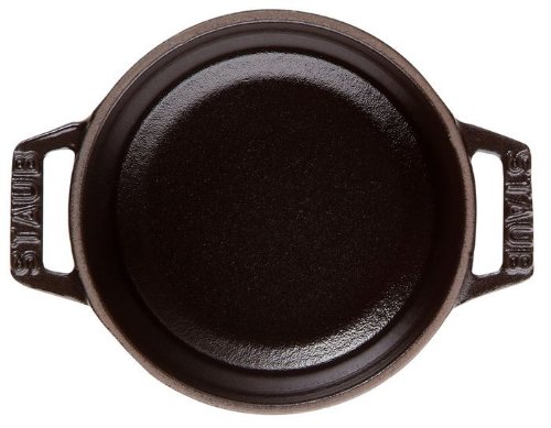 STAUB Cast Iron Roaster/Cocotte, Round, 5 L, Black, 26 cm, 26cm - Image 4