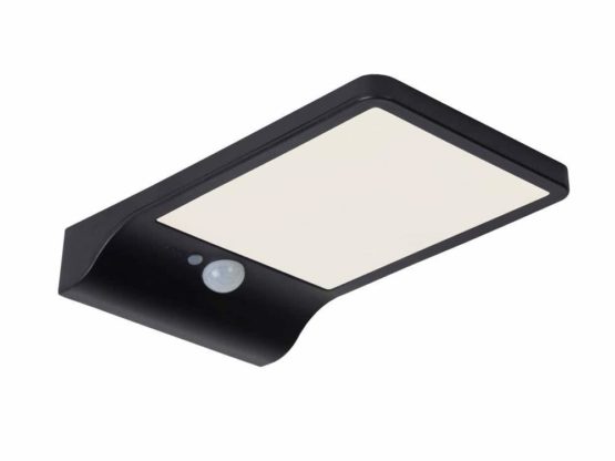 Lucide Wall Light, Integriert, 3 W, Black