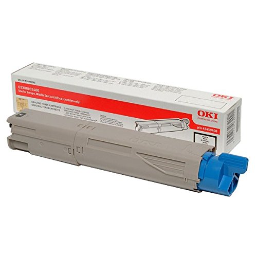 OKI Toner Cartridge for C3450 Desktop Colour Printers 2500 Pages - Black