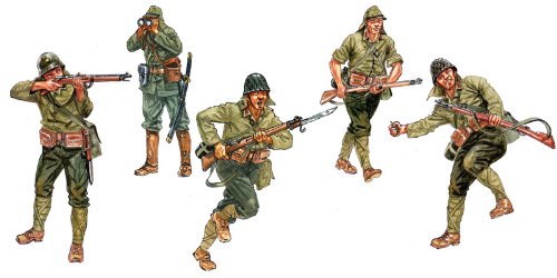 Italeri 1:72 - WWII Japanase Infantry, Brown, Small - Image 3