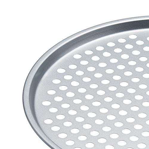 KitchenCraft Perforated Pizza Crisper Pan/Baking Tray, 33 cm (13"), KC2BK21, 33 centimeters - Image 4