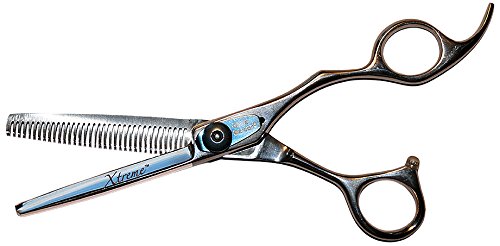 Olivia Garden Xtreme 6.0" 35 teeth European Thinner, Right Hand Shears, Ergonomic Handle, Adjustable Tension