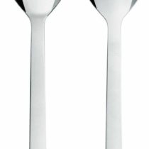 Alessi Santiago Salad Set, Steel, 8 x 29.5 x 5 cm