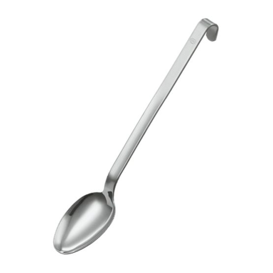 Rosle Hook Stainless Steel Basting Spoon, 31.5 cm