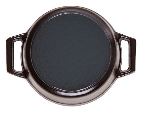 STAUB Cast Iron Roaster/Cocotte, Round, 5 L, Black, 26 cm, 26cm - Image 3